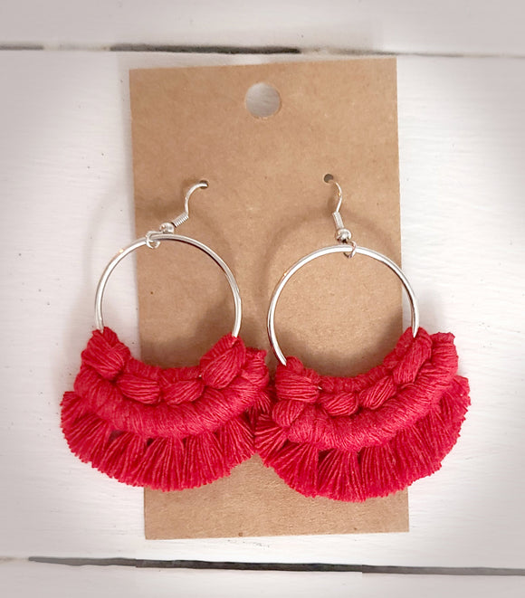 On the Fringe Earrings - Small